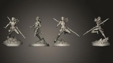 Military figurines Amastacia 3d model
