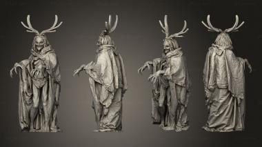 Military figurines Witch 3d model