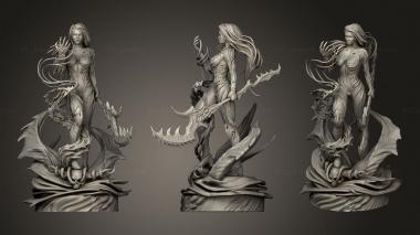 Military figurines Witchblade Sara Pezzini Separado 3d model