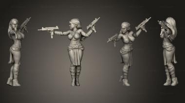 Military figurines Wizard 3d model