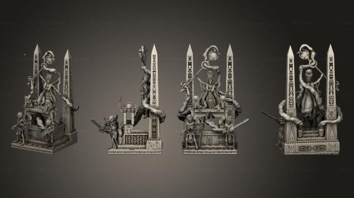 Military figurines (Amenophis 2, STKW_2425) 3D models for cnc