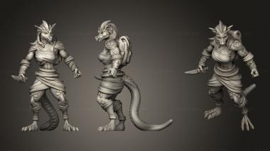 Military figurines Zorseth The Fighter 3d model
