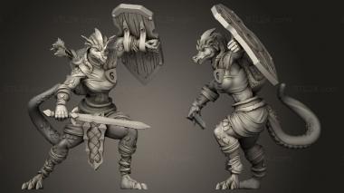 Military figurines Zorseth The Fighter 3d model