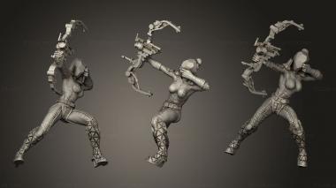 Military figurines Kamikaze Phan 3d model