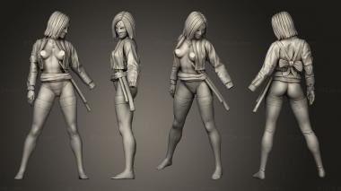 Military figurines Ratana nsfw 3d model