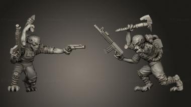 Military figurines STKW_24313 3d model
