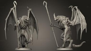 Military figurines Abishai Blue 3d model