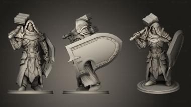 Military figurines Adyr The Rogue Warpriest 3d model