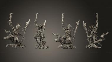 Military figurines Ancient Woodlands Aurel 3d model