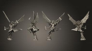 Military figurines Angel A 01 3d model