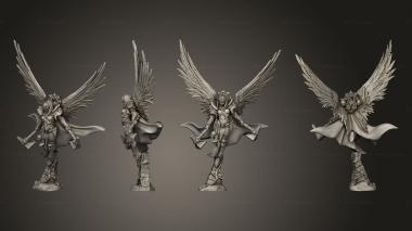 Military figurines Angel A 02 3d model