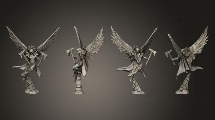 Military figurines (Angel A 03, STKW_2457) 3D models for cnc