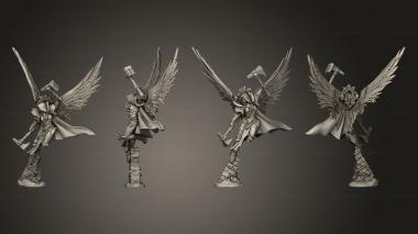 Military figurines Angel A 04 3d model