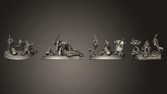 Military figurines (Angel Of Glory One Diorama, STKW_2461) 3D models for cnc