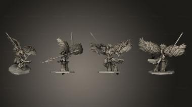 Military figurines Angel Of Glory One 3d model