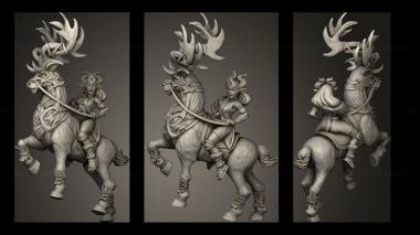 Military figurines Agosto Bronwyn 3d model