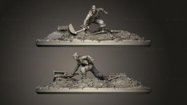 Military figurines Aladdin 3d model
