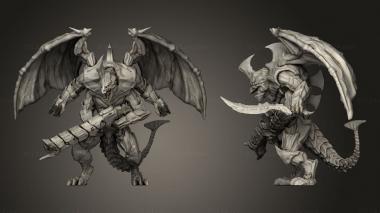 Military figurines Alien Hive Lord AH 3d model