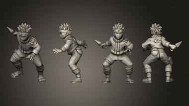 Military figurines Anime  01 3d model