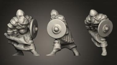 Military figurines Eldgrim the Viking Champion 3d model
