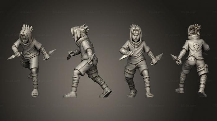 Military figurines (Anime  02, STKW_2488) 3D models for cnc