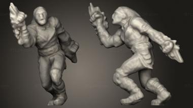 Military figurines Evar Scarcarver 3d model
