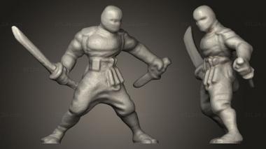 Military figurines Isamu Isaned 3d model