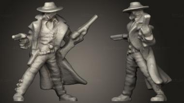Military figurines Johnny Shotgun Sullivan 3d model