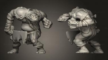 Military figurines Krug 3d model