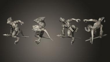 Military figurines Ankylosaur 01 3d model