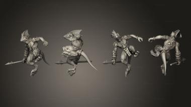 Military figurines Ankylosaur 05 3d model