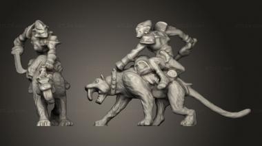 Military figurines Swag Rider 3d model