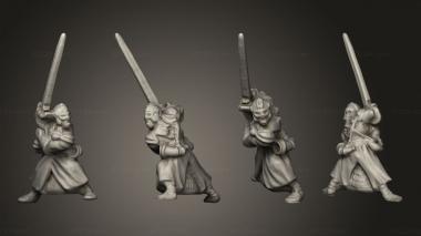 Military figurines Tarn Viking Warriors 3d model