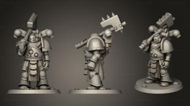Military figurines Plague Hammer 3d model