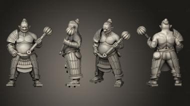 Military figurines Allarian Guild 3d model