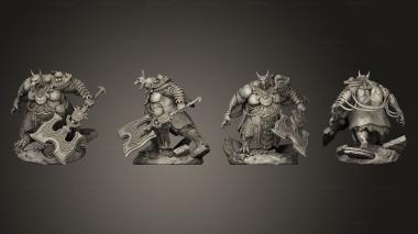 Military figurines Anubian Brutes 3d model