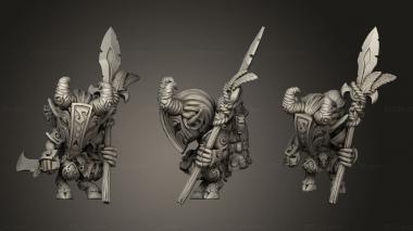 Military figurines Alliance the Unicorn 3d model