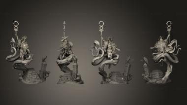 Military figurines Anubian Priests 3d model