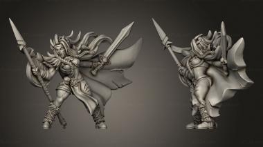 Military figurines Amazon Tribe Hippolyta Queen Watchtower 3d model