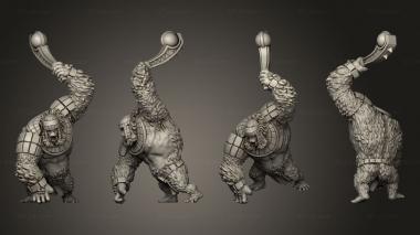 Military figurines Amazons Heir Kong 3d model