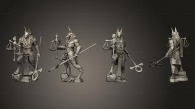 Military figurines Anubis Avatar 3d model
