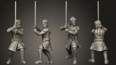 Military figurines Anakin SEB Chosen one 3d model