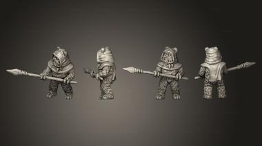 Military figurines Anvil Rage Bear 3 3d model
