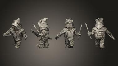 Military figurines Anvil Rage Bear 7 3d model