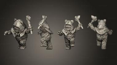 Military figurines Anvil Rage Bear 8 3d model