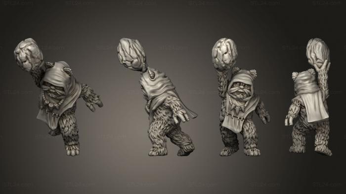 Military figurines (Anvil Rage Bear 10, STKW_2530) 3D models for cnc