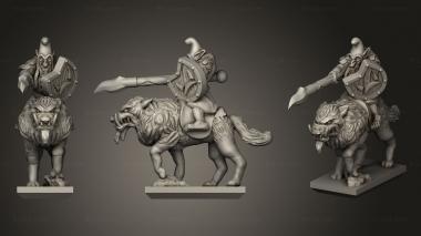 Military figurines Ankylo Magma Dwarves WR 3d model