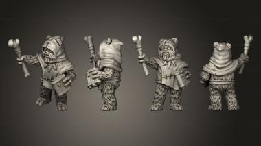 Military figurines Anvil Rage Crew 1 chief 3d model
