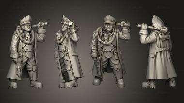 Military figurines Medic bag separate 3d model