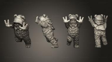 Military figurines Anvil Rage Crew 2 pusher 3d model